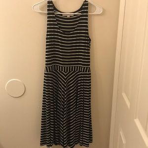 Striped Loft dress.